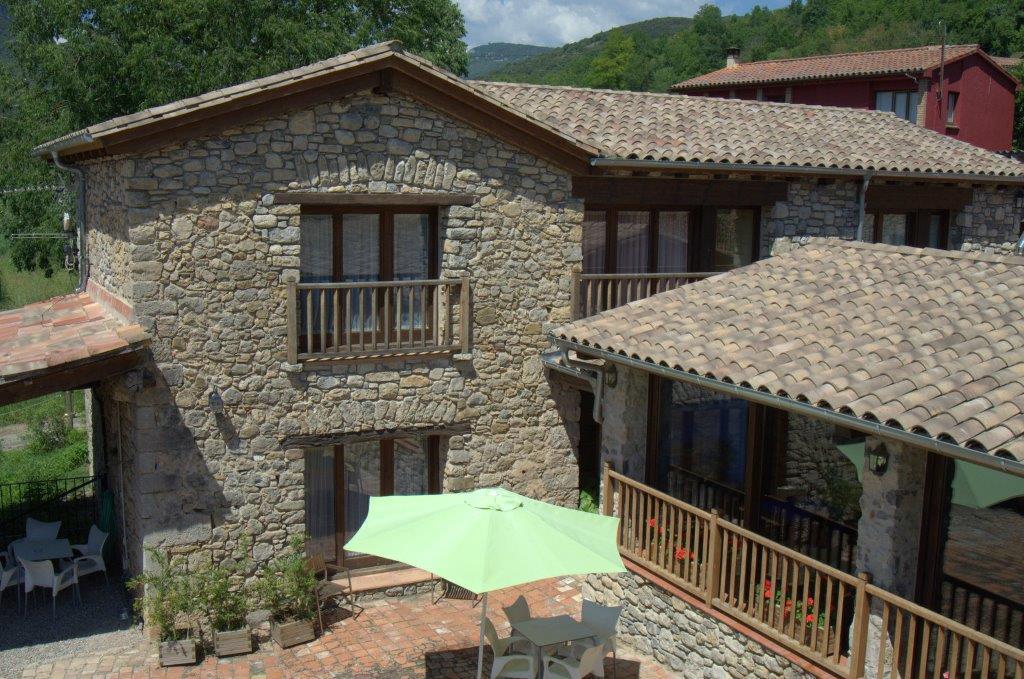 Hostal De La Rovira Oix Exterior foto