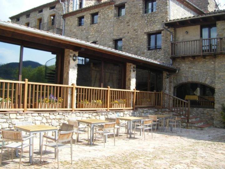 Hostal De La Rovira Oix Exterior foto